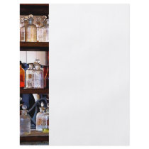 Bottles of Chemicals on Shelves Flyers