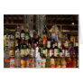 Bottles of Liquor Card