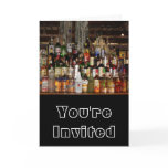 Bottles of Liquor Card