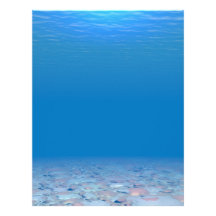Bottom of The Sea Personalized Letterhead