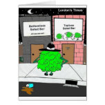 Bottomless Salad Funny Gifts & Collectibles Card