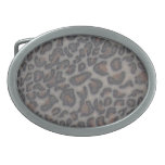 Boucle de ceinture de léopard