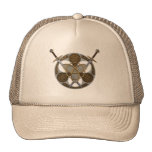 Bouclier et épées celtiques casquettes de camionneur