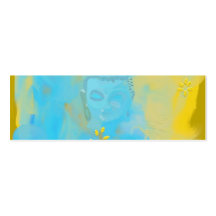 Bouddha bleu modèles de cartes de visite