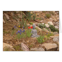 Bouddha de floraison cartes