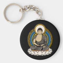 Bouddha Dhyana Mudra Porte-clef