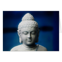 Bouddha - éclairé carte de vœux