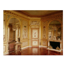 Boudoir of Marie-Antoinette  decorated in 1785 Postcard