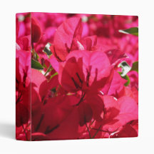 Bougainvillea Vinyl Binders