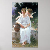 Bouguereau - Chuchotements de Amour Poster