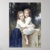 Bouguereau - Deux Soeurs Posters
