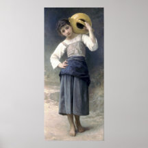 Bouguereau - Jeune Fille Allant a la Fontaine Poster