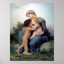 Bouguereau - L'Amour Fraternel Poster