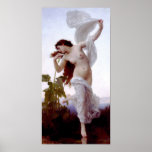 Bouguereau - L'Aurore Affiche