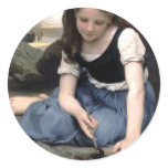 Bouguereau - Le Crabe Stickers