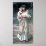 Bouguereau - Les Agneaux Poster