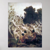 Bouguereau - Les Oreades Posters