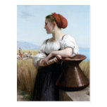 Bouguereau - Moissonneuse Postcard