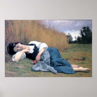 Bouguereau - Repos à la Moisson Posters by wesleyowns