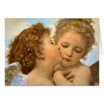 Bouguereau's The First Kiss Card