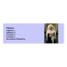 Bouguereau's The Madonna of the Roses (1903) Business Cards