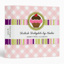 Boulangerie de petit gâteau classeur de 1,5 pouces