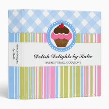 Boulangerie de petit gâteau classeur de 1,5 pouces