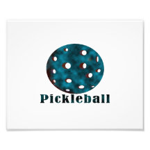 boule bleue opacifiée par pickleball .png des text photos sur toile