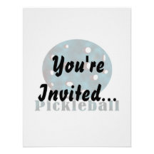 boule bleue opacifiée par pickleball .png des text invitation personnalisable