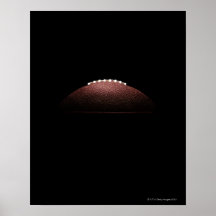 Boule de football américain sur l'arrière - plan n affiches