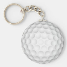 Boule de golf porte-clés