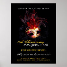 Boule de mascarade - affiche