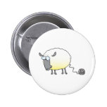 boule drôle de bande dessinée de moutons copiée pa badges
