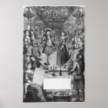 Boule française, almanach royal poster