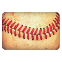Boule vintage de base-ball magnets en vinyle