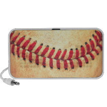 Boule vintage de base-ball mini haut-parleurs