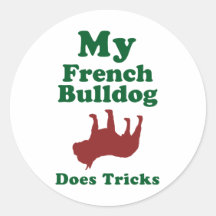 Bouledogue français autocollant