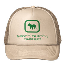Bouledogue français casquette de camionneur