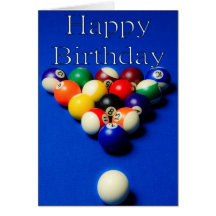 Boules d'anniversaire cartes de vœux