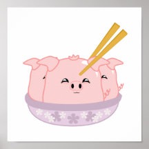 Boulettes de porc posters