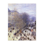 Boulevard des Capucines by Claude Monet Postcards