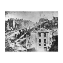 Boulevard du Temple Paris France 1838 Post Card