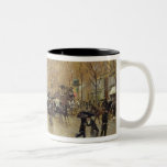 Boulevard Poissonniere in the Rain, c.1885 Mugs