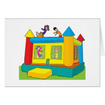 Bounce Castle Kids Card