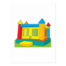 Bounce Castle Post Card