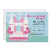 Bounce House Birthday Party Invitations