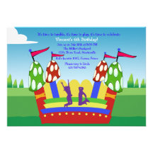 Bounce House Invitation