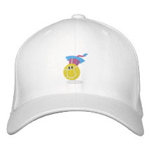 Bouncee™ smiling tennis ball_student of the game embroidered hat