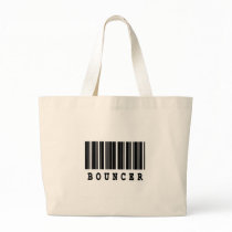 bouncer barcode design canvas bags