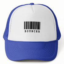 bouncer barcode design hats